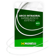 Morelli Ortodontia - Dental NiTi Superelastic Aesthetic Round Archwire Upper Jaw 5pcs - Provides Aesthetic Orthodontic Alignment,Rotation And Leveling  - 0.35mm/0.014"