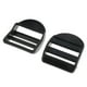 thumbnail image 5 of 100 piezas de plástico deslizador tri-deslizante ajustar hebillas mochila cintura correas correas 32MM Cola Hebilla de correas de la mochila, 5 of 8