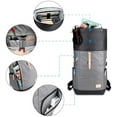 thumbnail image 3 of Waterproof Laptop Rucksack Uni Rucksack School Rucksack USB Rucksack Backpack + Rain Cover For Women, Men, 3 of 7