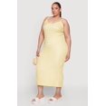 thumbnail image 2 of Women's Plus Size Textured Knit V-Neck Cami Dress, 2 of 3