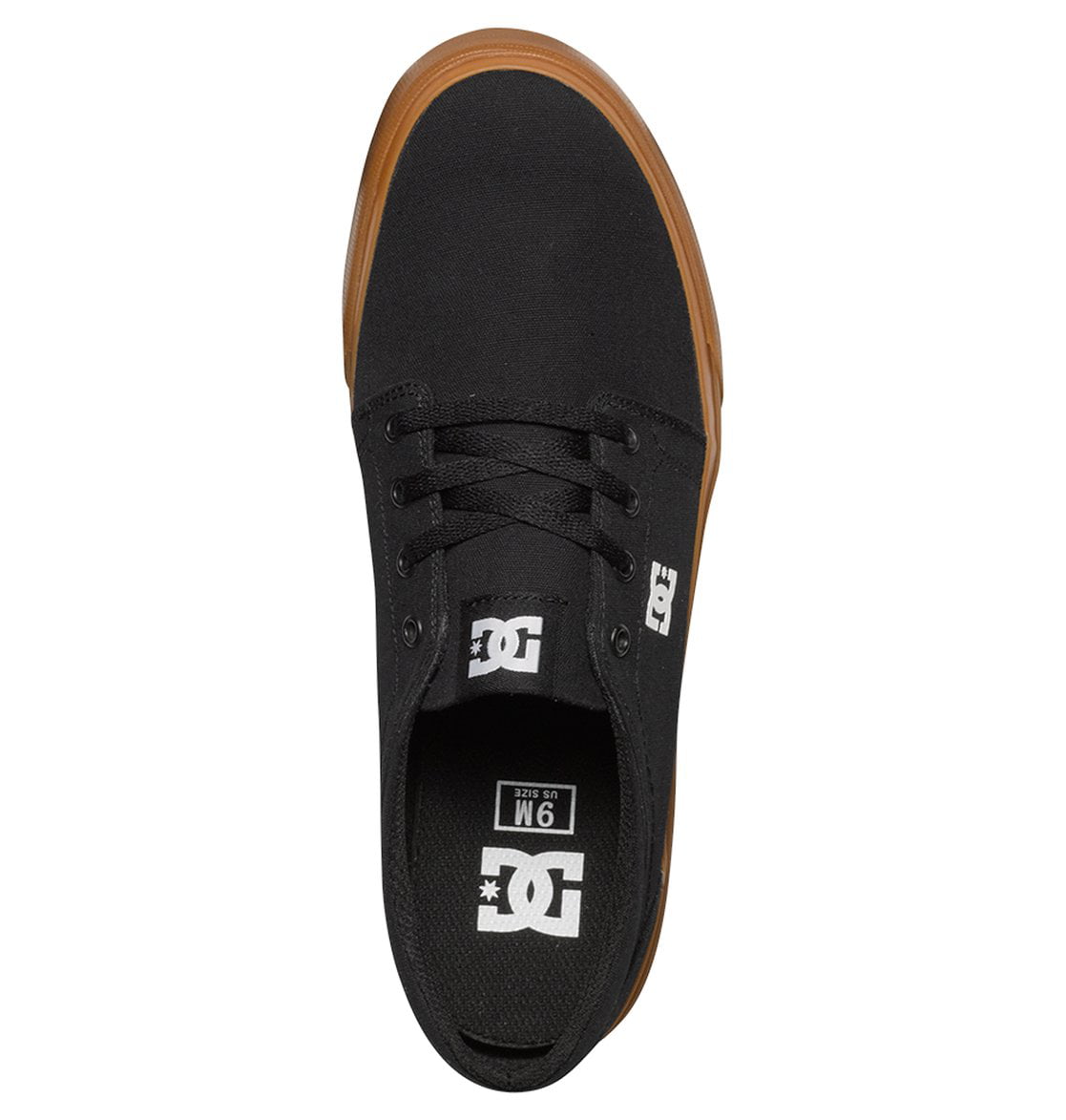 DC Trase Tx Mens Shoes ADYS300126-BGM: BLACK/GUM - Size 7D