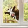 thumbnail image 4 of Cow Sticker Background Wall Restaurant Decorative Wall Stickers Self Wall Stickers Entire Wall Decal Rainbow Stickers for Wall Removable Stickers Wall Decals for Kitchen Decorative Ceiling Tiles Wall, 4 of 4