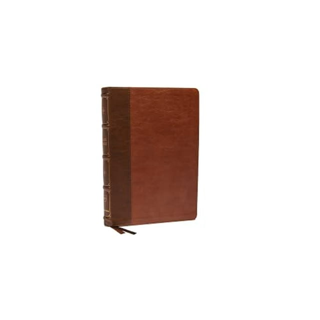 KJV, Large Print Reference Bible (Maclaren Series, 8973BRN, Brown, Leathersoft)