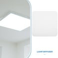 thumbnail image 2 of Miangastore White Acrylic Lamp Diffuser Sheet for Home with High Light Transmittance and Easy Cleaning 6.5x6.5 Inches, 2 of 9