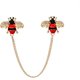 thumbnail image 1 of Lindo broche de cadena larga de abeja, Animal insecto abeja cadena borla solapa Pin esmalte abeja traje Pin joyería para mujeres hombres regalos, 1 of 4