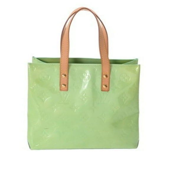 Pre-Owned LOUIS VUITTON Monogram Vernis Reed PM Peppermint M91307 Women's Handbag (Good)