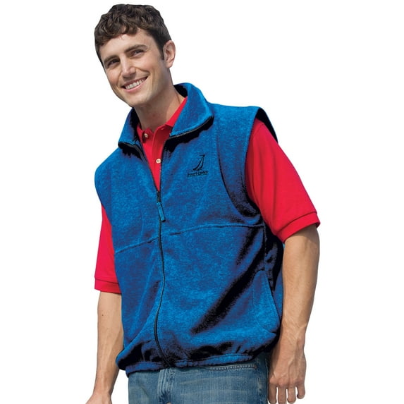 Men's Full Zip Vest Fleece