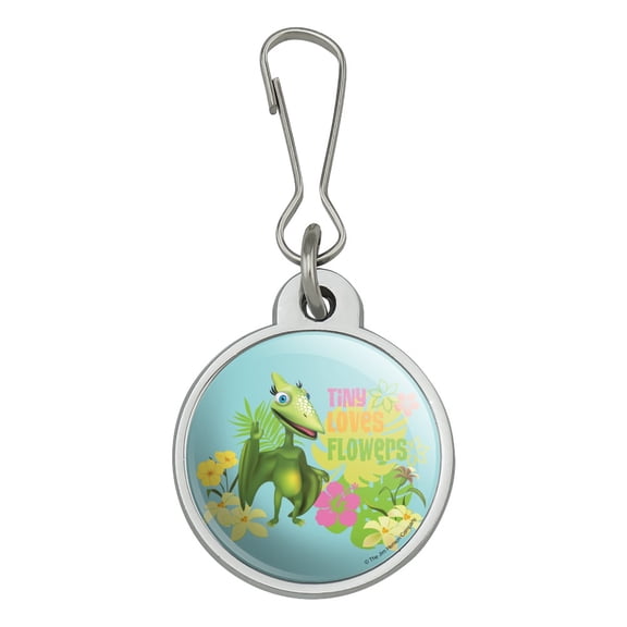 Tiny Loves Flowers Dinosaur Train Jacket Handbag Purse Luggage Backpack Zipper Pull Charm