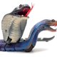 thumbnail image 5 of Serpiente de juguete con control remoto y robot eléctrico, serpiente de cascabel falsa de movimiento rápido, juguetes de Navidad y Halloween, regalos de fiesta, broma para niños (azul), 5 of 5