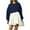 Navy-Dress, variant on Utoimkio Womens Oversized Sweatshirt Dress Long Sleeve Crewneck Pullover Tops Relaxed Fit Sweatshirts Mini Dress