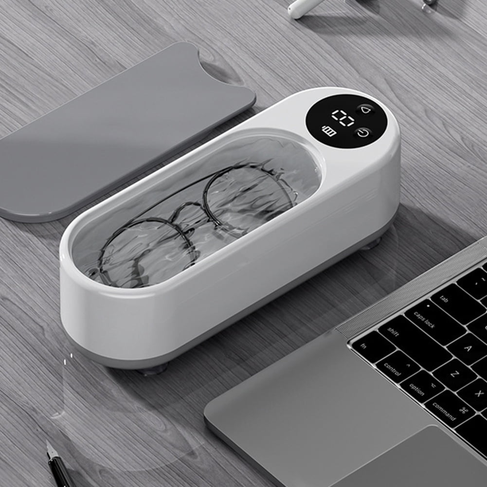 Glasses Cleaner Jewelry Cleaner High Frequency Cleaner Type-C Charging Noise Reduction Wireless Eyeglasses Cleaner fo...