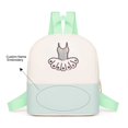 thumbnail image 2 of gcong Stylish Ballerina Dance Backpack For Cute Cartoon School Bag And Shoulder Storage For Daily Use Green, 2 of 3