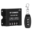 thumbnail image 2 of Contrôleur de Variateur de Couleur Unique Mené 3 Touches RF Grande Télécommande Sans Fil d'Alimentation, 2 of 13