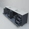 thumbnail image 6 of Jacques 84 in. W x 22 in. D Dark Grey Double Bath Vanity and White Quartz Top, 6 of 9