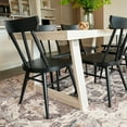thumbnail image 2 of Windsor Dining Chair (4 pack), Black, 2 of 11