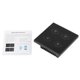 thumbnail image 1 of Panel de Interruptor inteligente táctil inalámbrico NikouMX 4 vías compatible Con ALEXA Google home AC90-250V Negro, 1 of 1