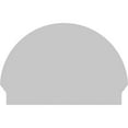 thumbnail image 5 of Ekena Millwork 32"W x 22-3/4"H x 2-3/4"P Half Round Sunburst Architectural Grade PVC Combination Pediment, 5 of 7