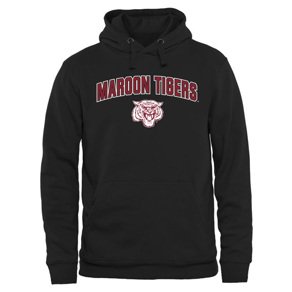 Black Morehouse Maroon Tigers Proud Mascot Pullover Hoodie