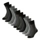 thumbnail image 1 of SCHIESSER Calcetines para hombre, paquete de 10 - «Bluebird», mezcla de algodón, lisos/estampados Negro/punto 39-42, 1 of 3