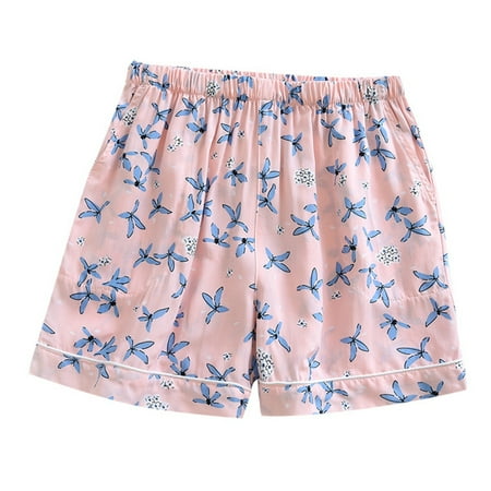 VMESZQFG Shorts for Women with Pockets Work Out Shorts for Women s Summer Cool Thin Three Piece Pants Human Cotton Can Be Worn Externally Womens Boy Shorts Underwear Cotton Pack Pink