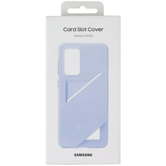 Samsung Card Slot Cover Case for Samsung Galaxy A33 5G - Arctic Blue