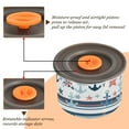 thumbnail image 4 of Seafish Anchor Stripe Airtight Coffee Bean Canister 30oz Food Storage Containers with Lids For Gournd, Tea, Sugar, Flour, Rice, Cereal, Candy Cookie Jar, 4 of 8