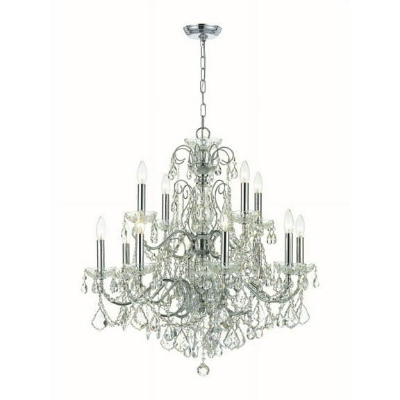 Crystorama Lighting - 12 Light Chandelier - Chandelier - Imperial - Twelve Light