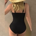 thumbnail image 5 of Stamzod Womens One Piece Swimsuit Tummy Control Bathing Suit Slimming Shapewear Swim Suits 2026 Black S, 5 of 8