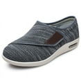 thumbnail image 6 of Plus Size Wide Walking Casual Shoes for Elderly  ,  Magic Tape Adjustable Shoes, 6 of 6