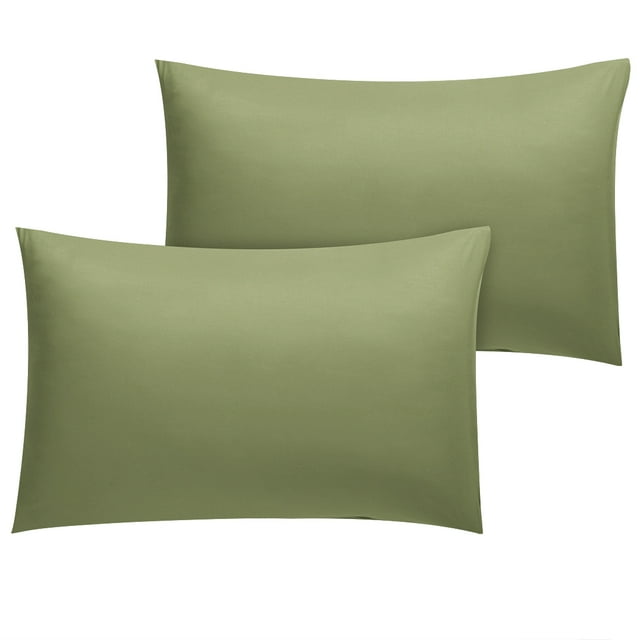 PiccoCasa Soft 1800 Series Microfiber Long Pillowcases Full-Size