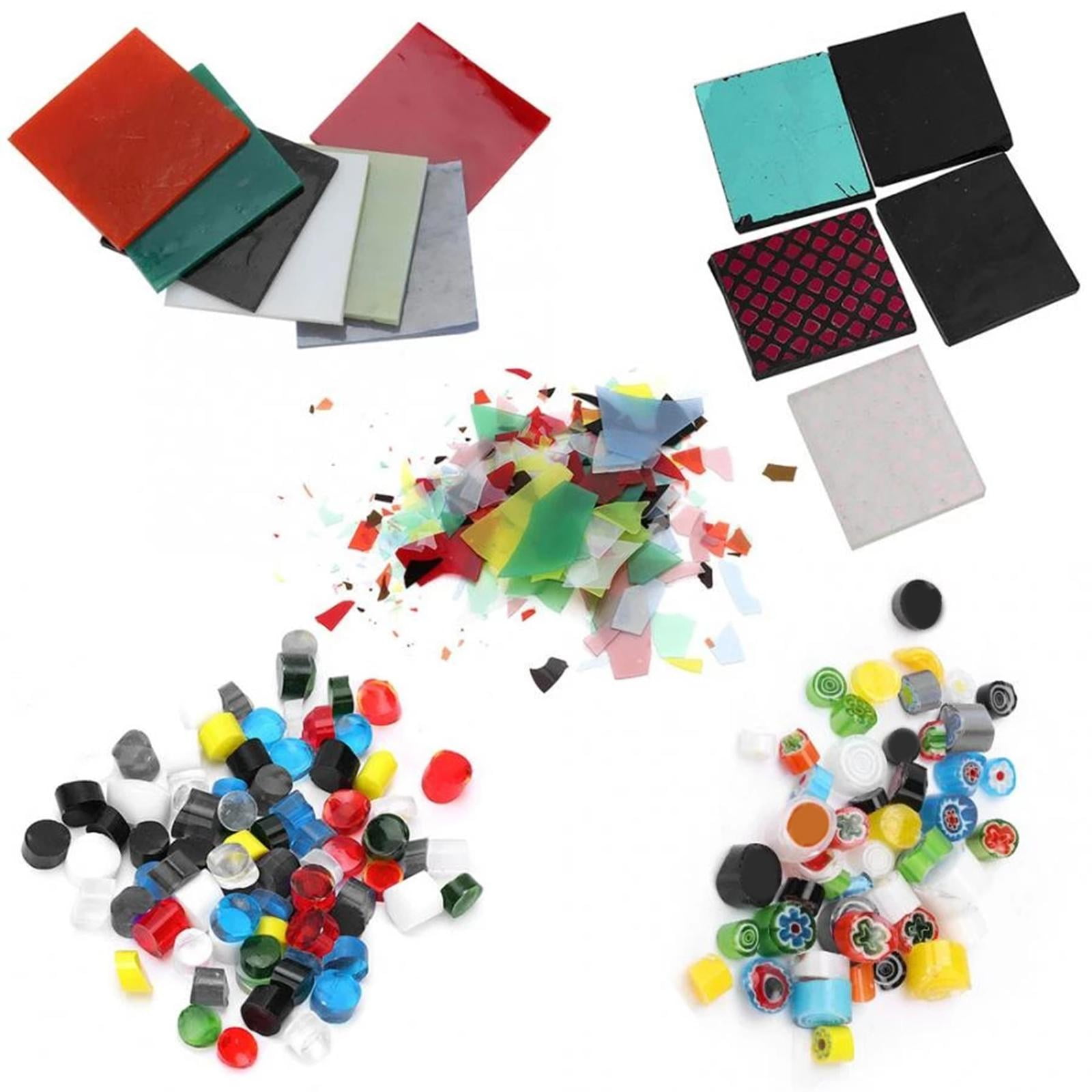 FVDPWYE Microwave Kiln Kits 14pcs Set Kunst und Skulpturen Fusing Glass Kilns Microwave Kiln Sewing DIY Jewelry Tools Kit Processing Jewelry Making