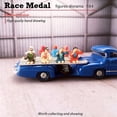 thumbnail image 4 of 2 Piece 1:64 Painted Figure Racing Driver Doll Scene Landscaping Decoration, 4 of 4