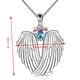 thumbnail image 3 of Collar para mujer, joyería para mujer, collar de alas, moderno y popular, colgante de cadena de alas de ángel para mujer., 3 of 5