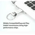 thumbnail image 3 of USB 3.1 Flash Drive 1TB Flash Drive High Speed Thumb Drive Rotatable Design Memory Stick for Computer Zip Drive USB Backup Jump Drive - Silver, 3 of 7