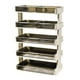 thumbnail image 1 of Organizador de encimera de cocina de plástico desmontable, multifuncional, para almacenamiento de alimentos, para dormitorio, baño, escritorio, color blanco crema, 5 niveles, 1 of 13