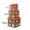 Green-1C-home supplies, variant on MORESEC XUld Home Christmas Decoration Gift Box Stacking Head Tree Gift Box Display Window Scene Ornament Christmas Ornaments