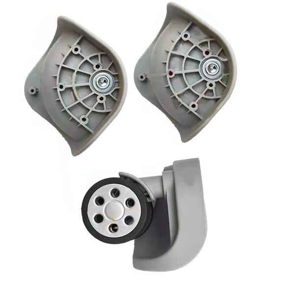 Luggage Wheel Luaggage Replacement Double Row Luggage Trolley Case Left & Right