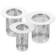 thumbnail image 1 of Prevent Blockages Small Drain Strainer Silver Kitchen Sink 3Pcs, 1 of 5