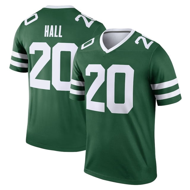 Jets Jersey Embroidered Football Uniform Jets 2# #17 Adams 8# Rodgers 20# Replica Player Name Jersey