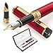 thumbnail image 2 of Dryden Designs Fountain Pen - Medium Nib amd Fine Nib | Includes Luxury Box, 6 Ink Cartridges - 3 Black 3 Blue and Ink Refill Converter - Mysterious Blue, 2 of 4