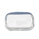 thumbnail image 1 of SZTXJ Transparent Toiletry Bag, Travel Kit, Waterproof Travel Case Cosmetic Bag for Men and Women, Airplane Toiletry Bag, Carry Bag - Blue, 2 Pieces, 1 of 5
