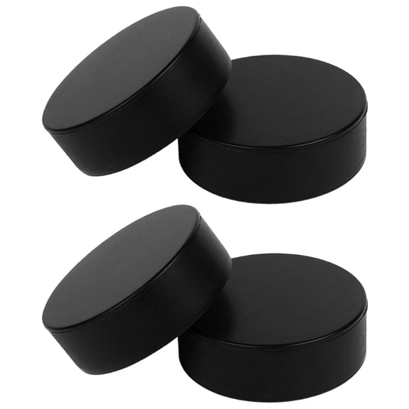 4Pcs Replacement Ice Hockey Puck Hockey Puck Ice Hockey Practicing Supplies Ice Hockey Pucks