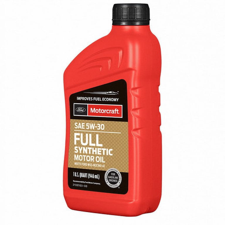 Motorcraft, Motor Oil, 5W-30 Full Synthetic, 1 Quart - Walmart.com