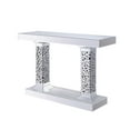 thumbnail image 4 of Lachina Glam Mirrored & Faux Gems Console Table, 4 of 5