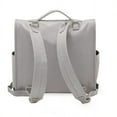 thumbnail image 4 of MoDRN Nylon Convertible Diaper Bag Backpack, Gray, 4 of 6