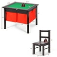 thumbnail image 7 of Infans 2-in-1 Kids Activity Table & 2 Chairs Set w/Storage Building Block Table, 7 of 7