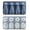 Dark Blue, variant on WOHAPY Upgrade Cute Ice Shaped Silicone Ice Trays, Food Grade Ice Mold, Reusable Ice Tray with Lid for Drinks Gray