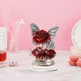 thumbnail image 5 of Red Rose Crystal Flower Figurines,Mother's Day Gifts for Mom,Acrylic Rose Flower Ornament Desktop Mother's Day Present,Christmas Mother's Day Birthday Gifts for Mom from Son Daughter, 5 of 7