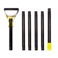thumbnail image 1 of Labymos Handheld Stainless Steel Weeding Stirrup Hoe Soil Loose Rank Grass Trimming Rake Farm Garden, 1 of 8