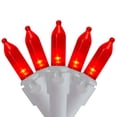 thumbnail image 2 of Northlight LED Mini Christmas Lights - Red - 33' White Wire - 100ct, 2 of 3